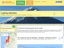Tablet Screenshot of amarillasecuador.net